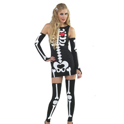 Halloween Sexy Skeleton Sexy Outfit