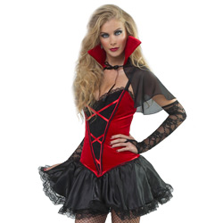 Halloween Vampire Vixen Sexy Outfit