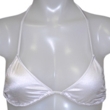 C-string Triangle Bikini Top White